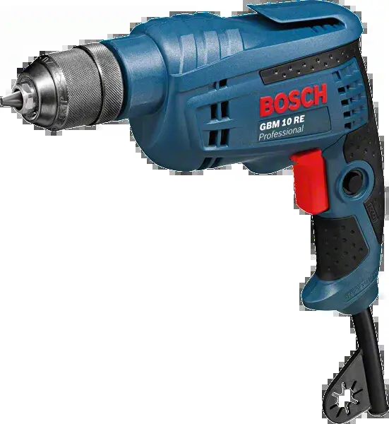 Perceuse-visseuse 1 vitesse BOSCH - GBM 10 RE Professional - 600 W - 0601473600