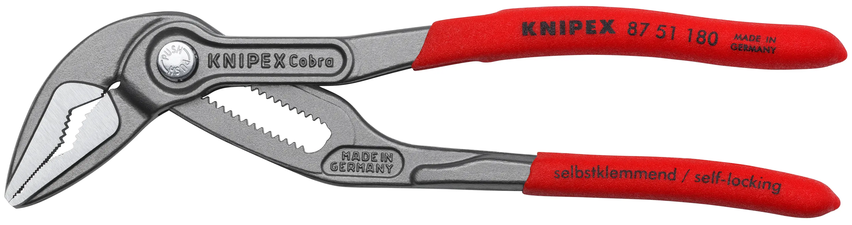 Pince multiprise ultra-effilée  Cobra® ES 180mm - KNIPEX - 87 51 180