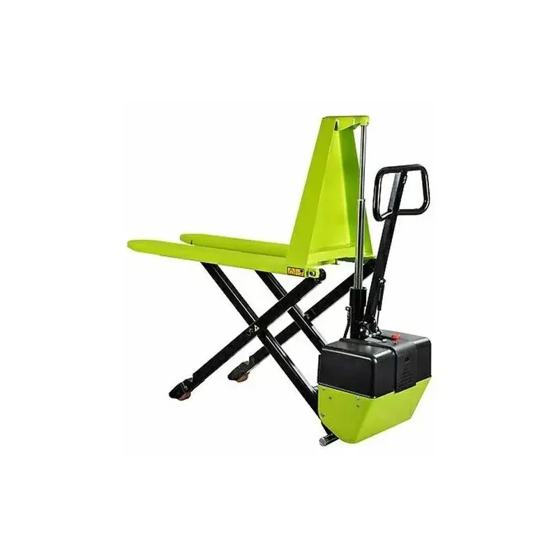 Transpalette manuel haute levée électrique HX10 E - Fourches 1 150 x 540 mm - PRAMAC - EE0420V0000