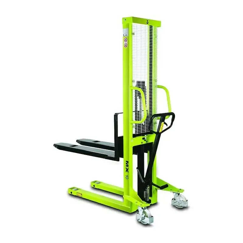 Gerbeur manuel avec pédale d'élévation des fourches MX 510 - Hauteur max 1 000 mm - PRAMAC - HB105000000