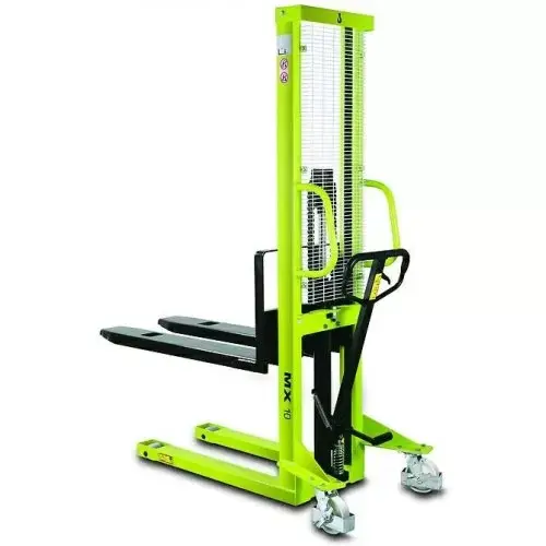 Gerbeur manuel avec pédale d'élévation des fourches MX 1016 - Hauteur max 1 600 mm - PRAMAC - HB310000000