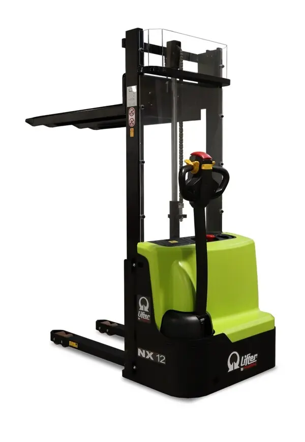 Gerbeur électrique NX 12/16 AGM - Batterie AGM - Capacité 1 200 kg - Hauteur max 1 600 mm - PRAMAC - HN312000000