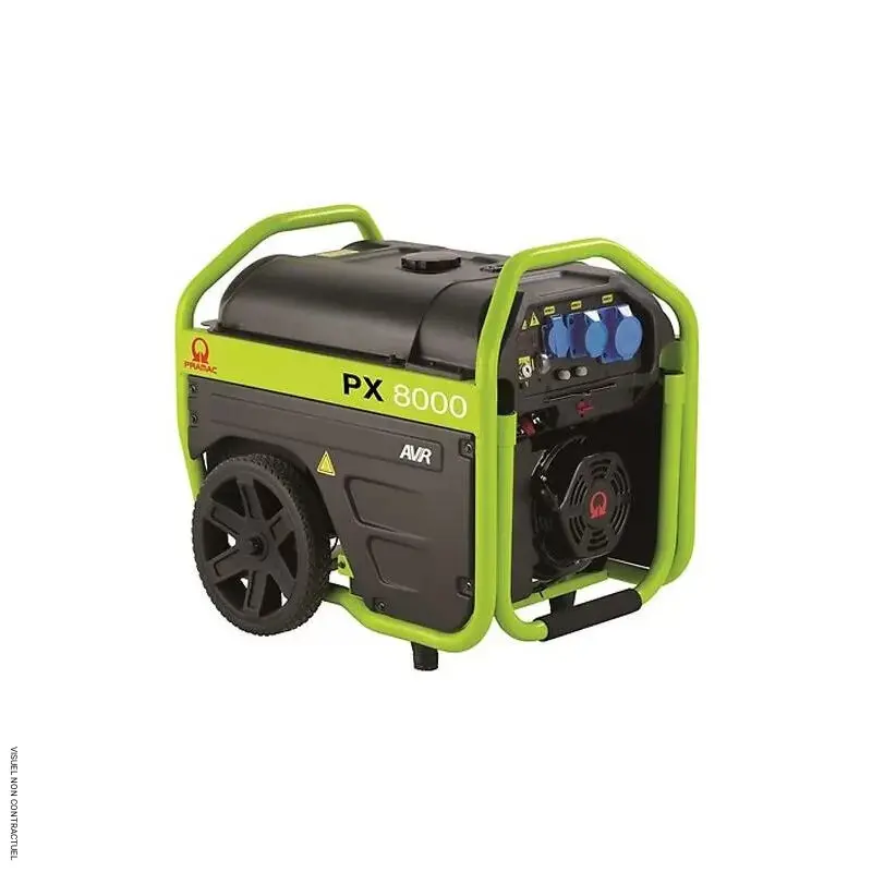 Groupe électrogène essence monophasé 5,4 kW AVR+DE PX8000 - PRAMAC - PK452SX2000