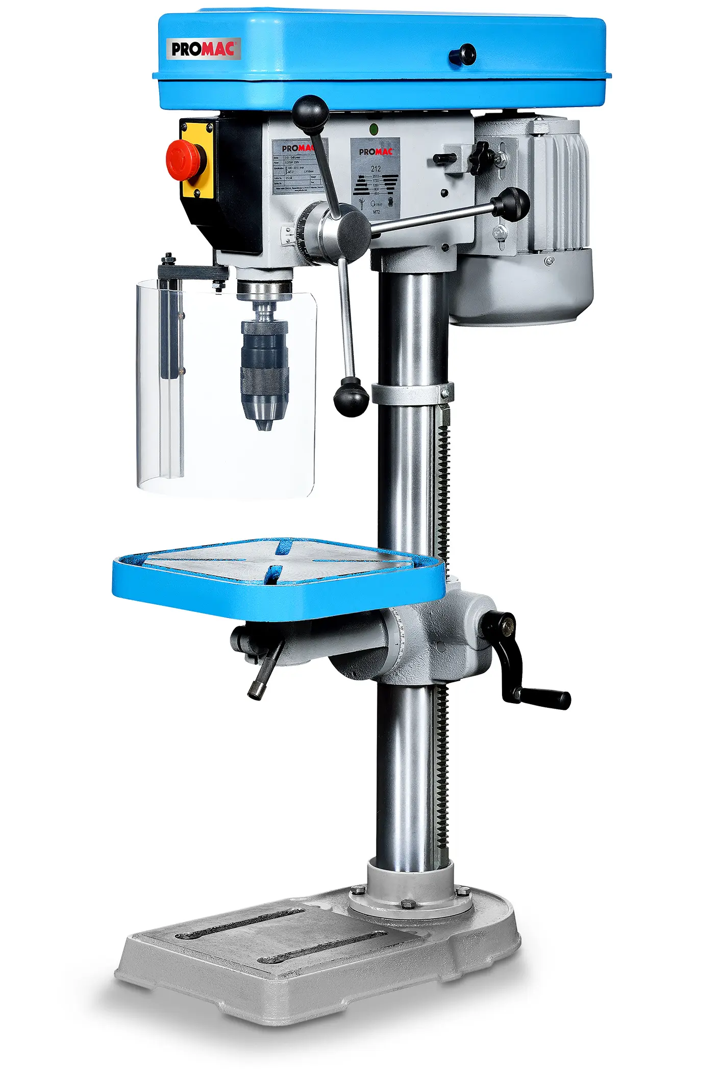 Perceuse d'établi - 230 V / 0.37 kW - Capacité de perçage max 16 mm - PROMAC - 212