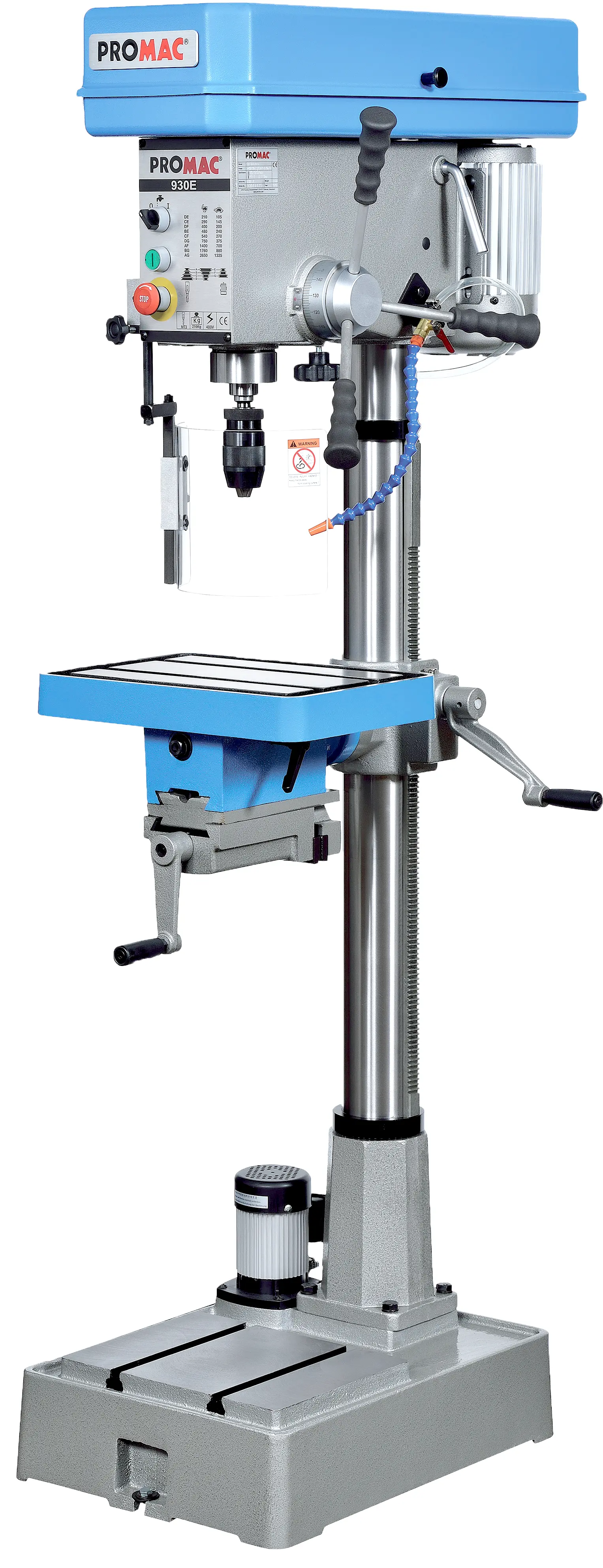 Perceuse sur colonne avec système de lubrification intégré au socle - PROMAC - 930E