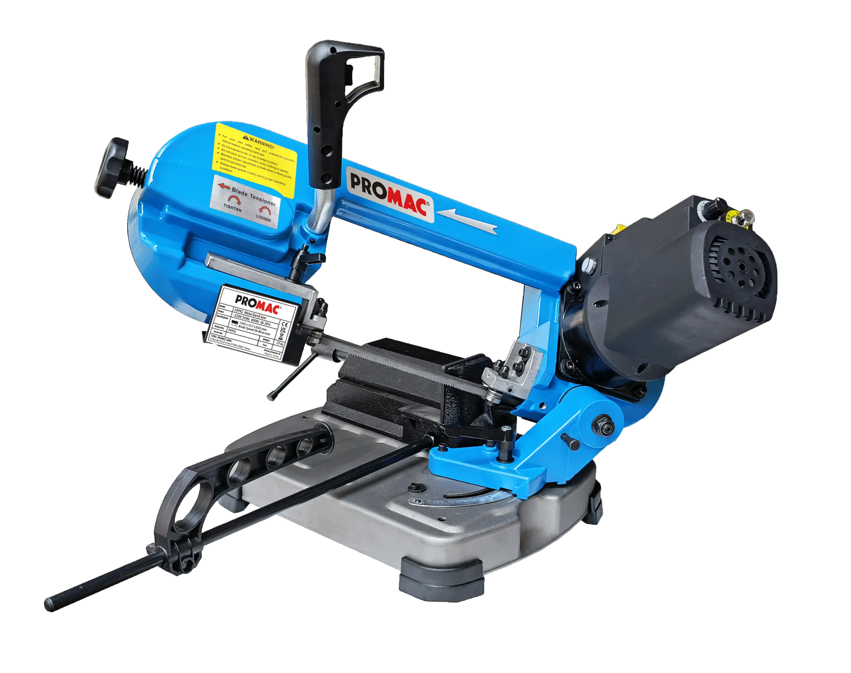 Scie à ruban manuelle et portable avec variateur de vitesse - PROMAC - 349V2