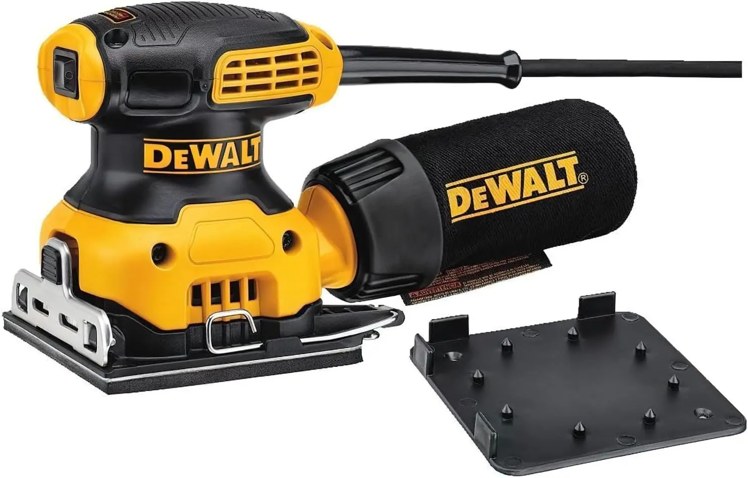 Ponceuse vibrante 230 W - 1/4 feuille - DEWALT - DWE6411-QS