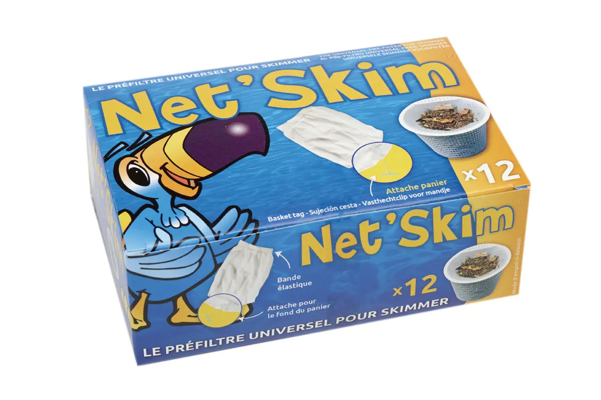 Net’Skim - préfiltre pour piscine - boite de 12 - POOLSTYLE - PSC10825