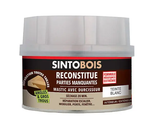 Boite sintobois 190g + tube durcisseur 8g - SINTO - 139790