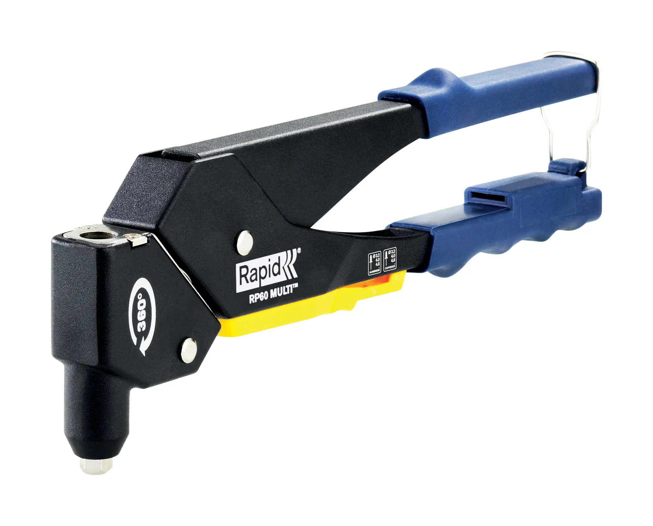 Pince à riveter à tête rotative RP60 MULTI - ISABERG RAPID - 5001720