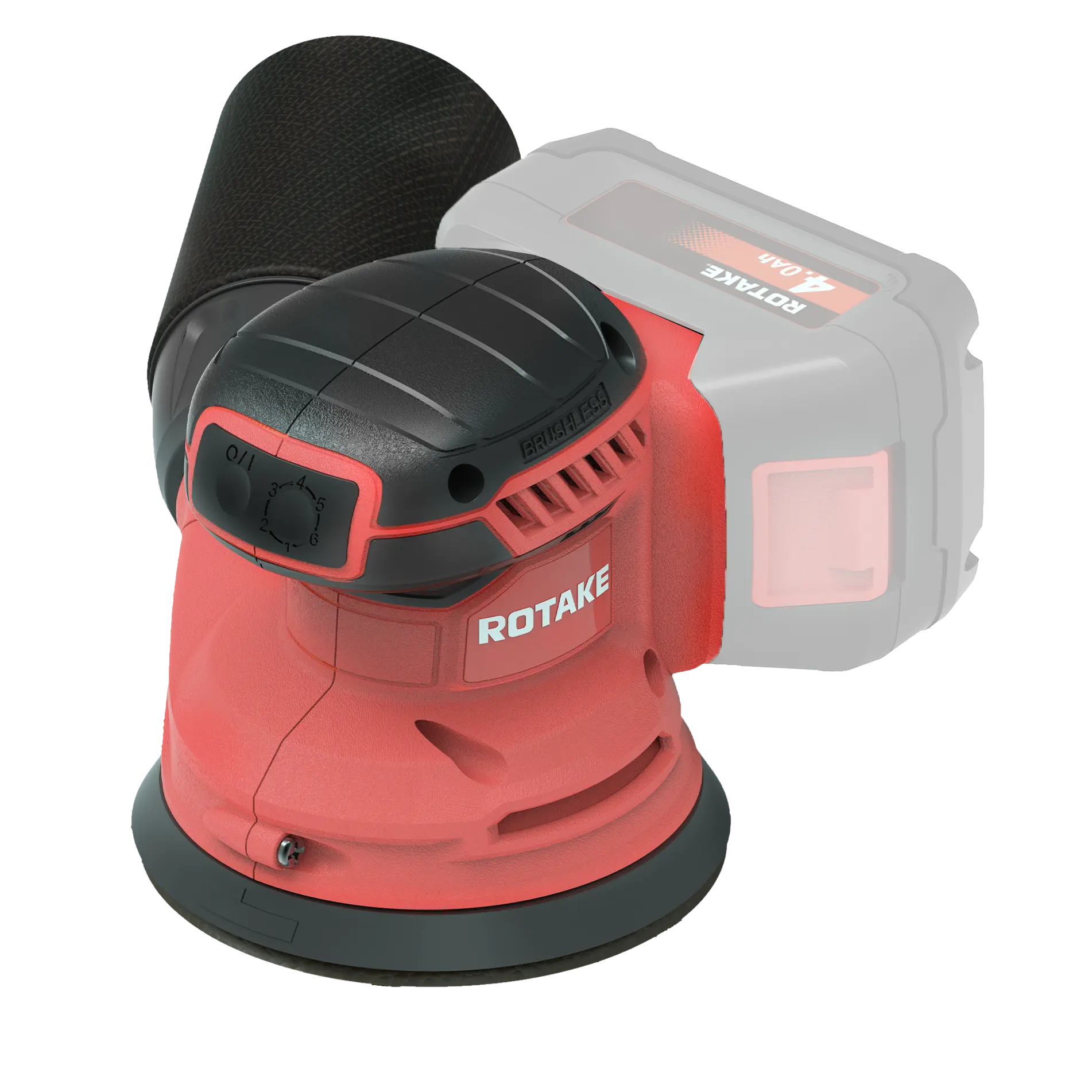 Ponceuse orbitale 125mm/2,5 18V - ROTAKE - sans batterie, ni chargeur - 8702	