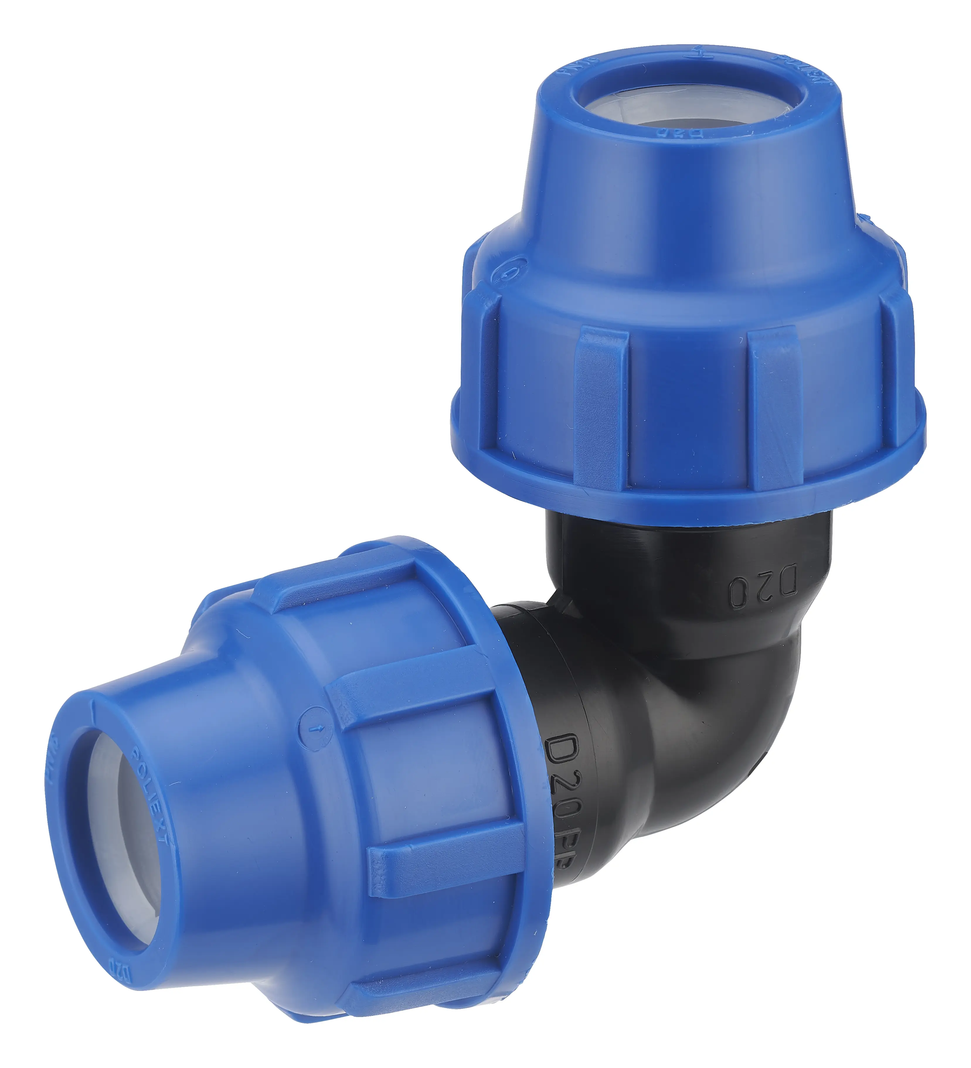 Coude plastique pour tuyau polyéthylène D25 - NOYON -  1722P-25ET