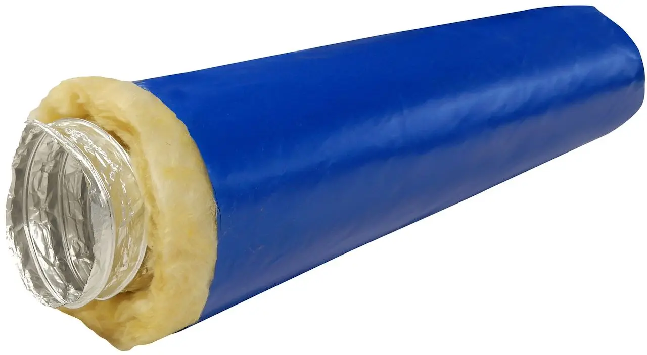 Conduit souple renforcé calorifugé 25 mm SPIREO T 127 R ALU CR25 - D125 L10M - ATLANTIC - 427779