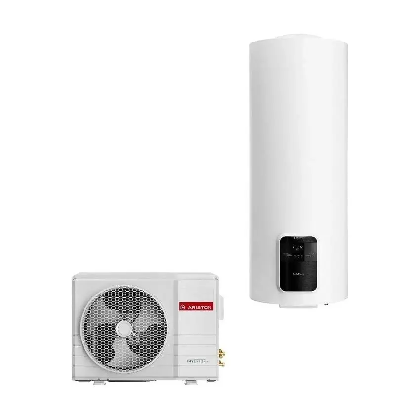 Chauffe-eau thermodynamique mural Nuos Split Inverter Wifi air extérieur - 200 L - ARISTON - 3069762