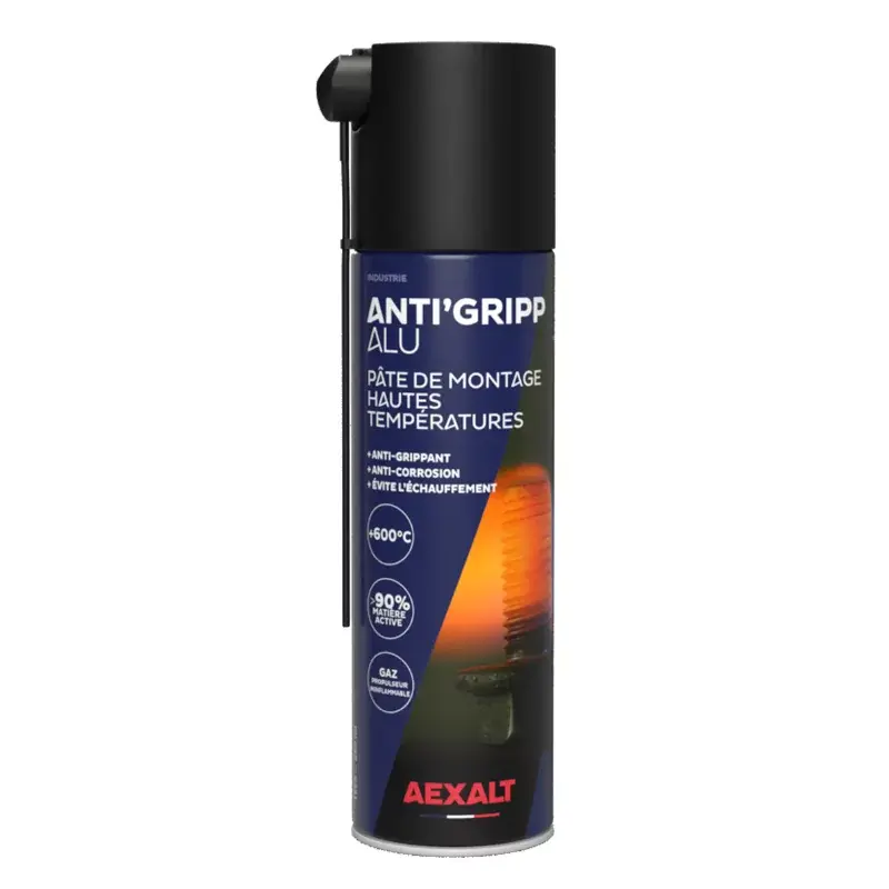 Anti'gripp alu pâte de montage haute température aérosol de 650ml - AEXALT - 1559