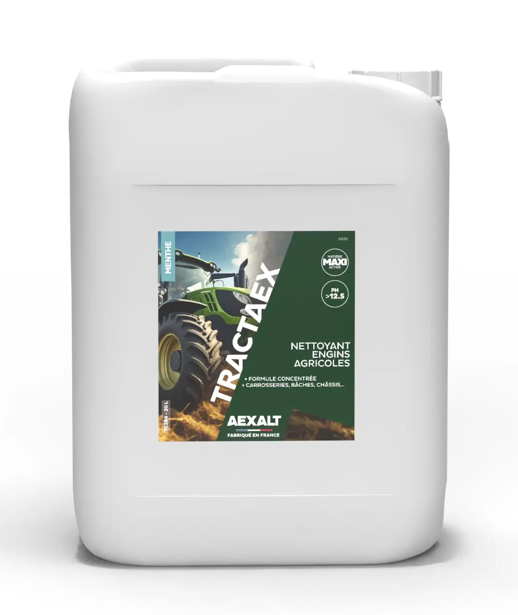 Nettoyant engins agricoles TRACTAEX 20L - AEXALT - TC284