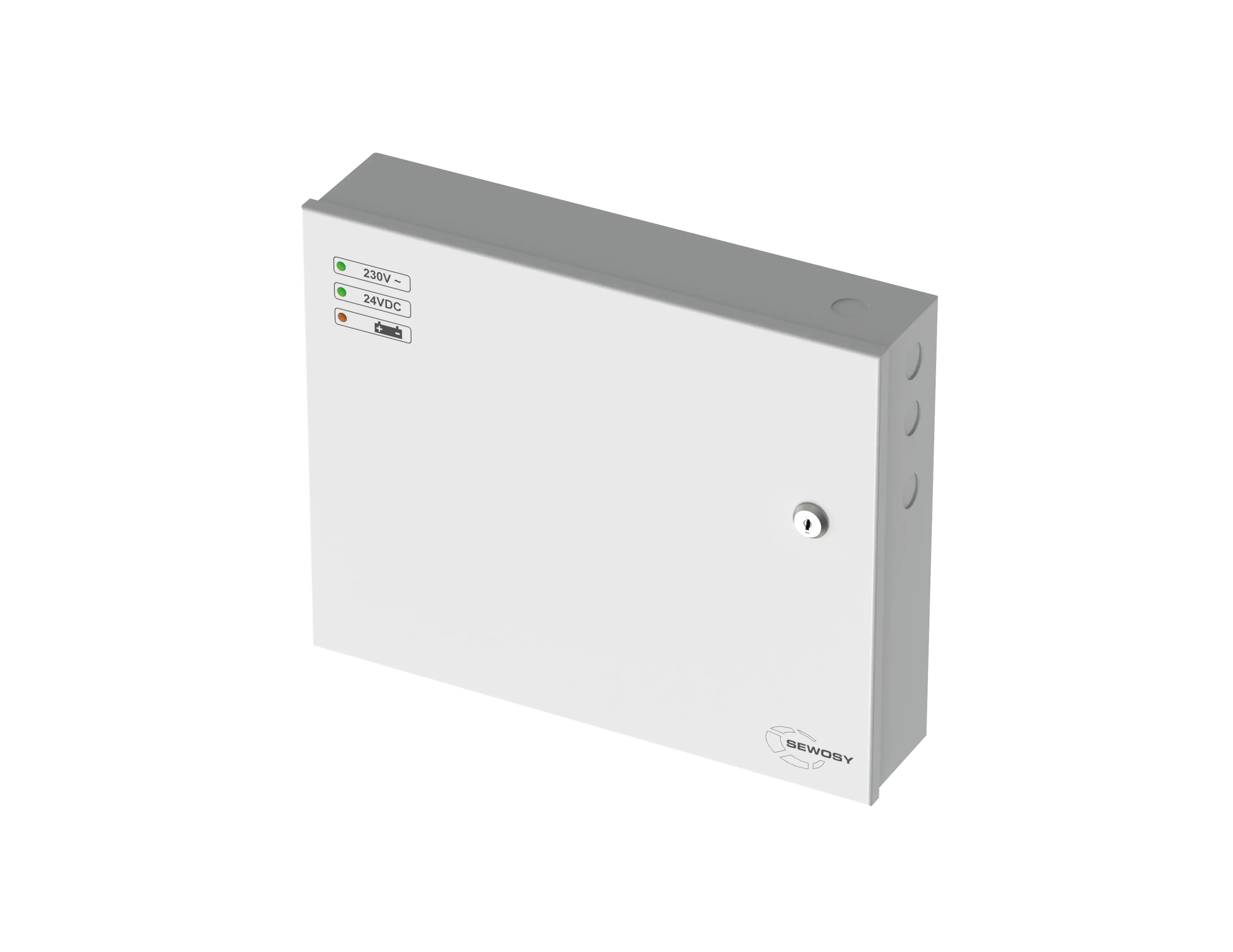 Alimentation à découpage 24VDC 2.5 A (emplacement 2 accus 7Ah) sans relais défaut - SEWOSY - AD24025-SR