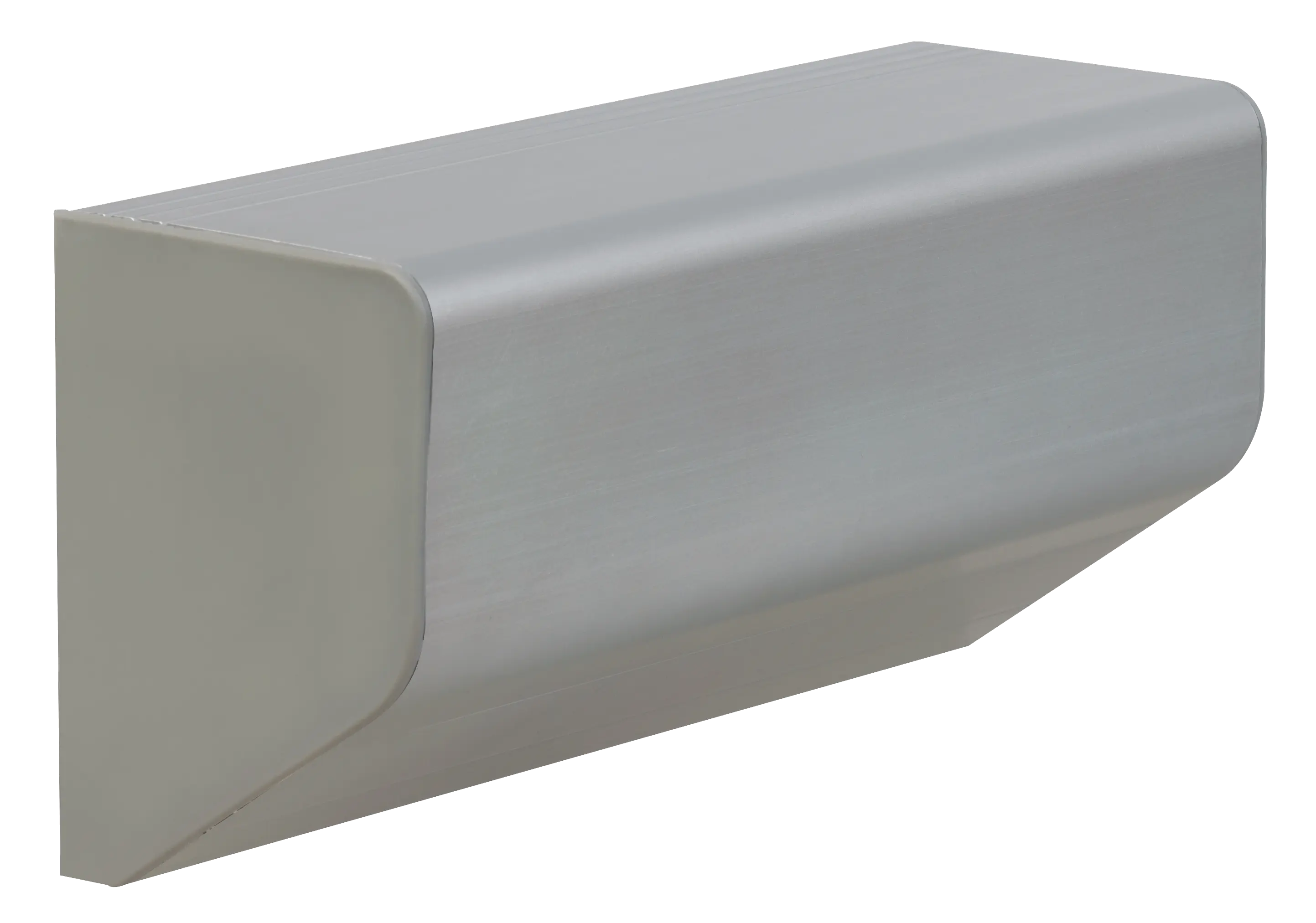 Capot aluminium AS pour EF300L & EF300/550Z avec flasques - Aluminium satiné - SEWOSY - EF300C