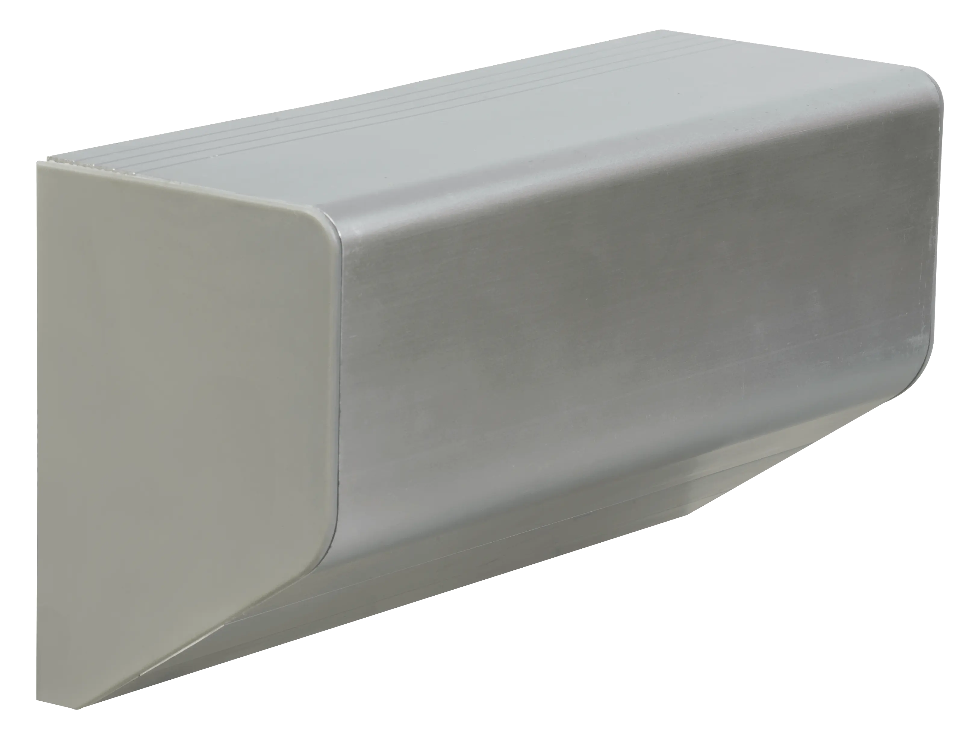 Capot aluminium AS pour EF550L & EF300/550Z avec flasques - Aluminium satiné - SEWOSY - EF550C