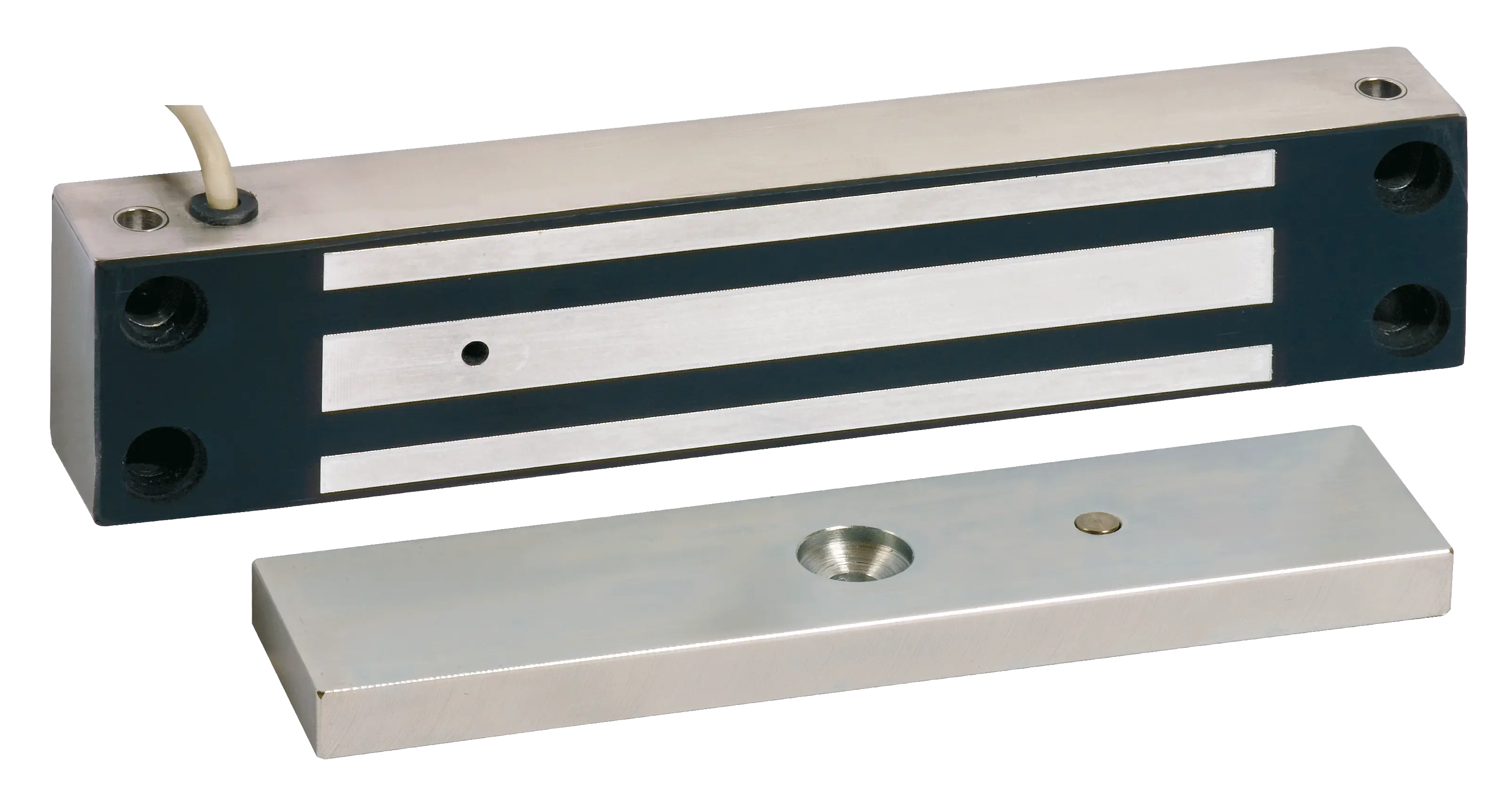 Ventouse électromagnétique en applique 370 daN 12-24V DC + CTC - pose extérieure - SEWOSY - EXT400CTC