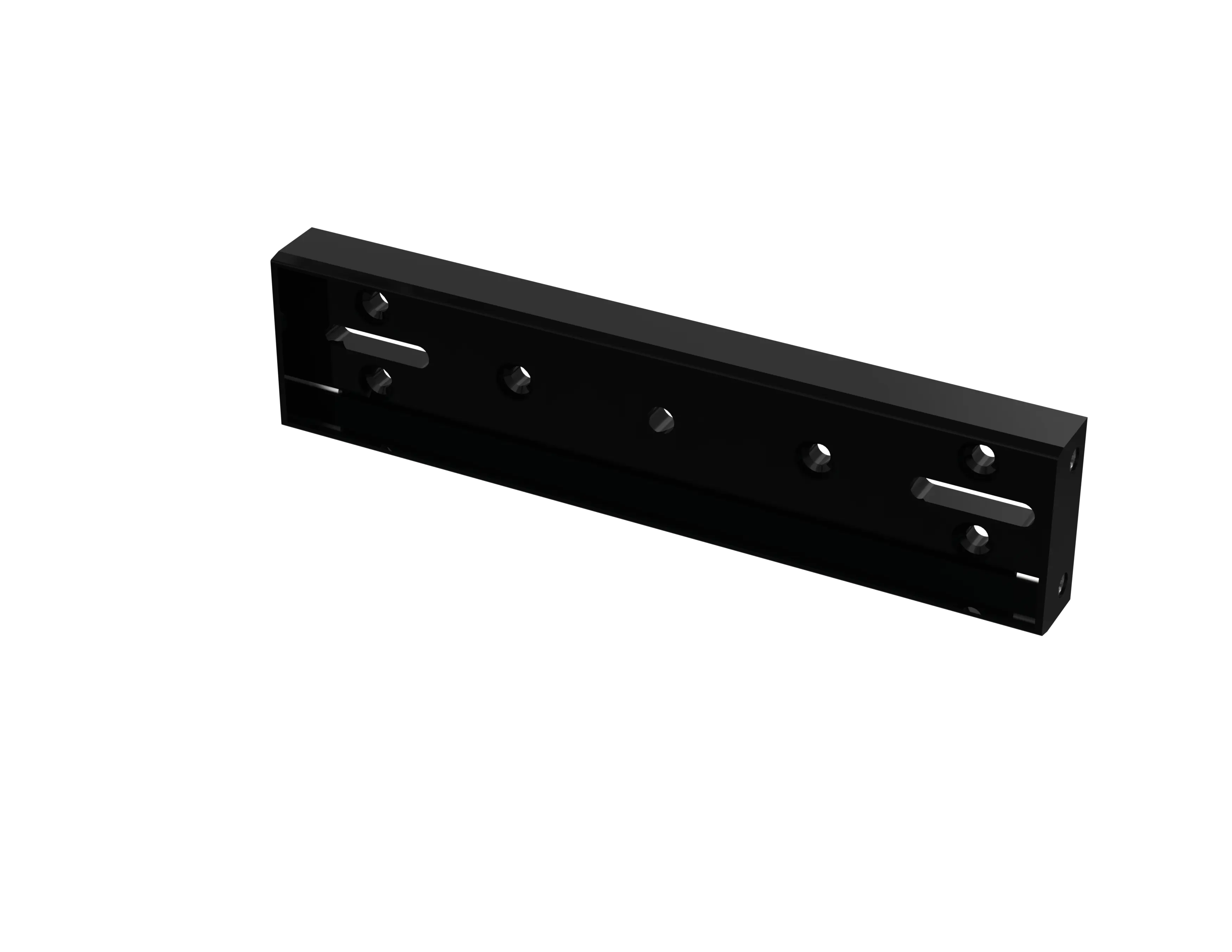 Support de pose aluminium pour contreplaque série V300 - Noir - SEWOSY - V300SCPN