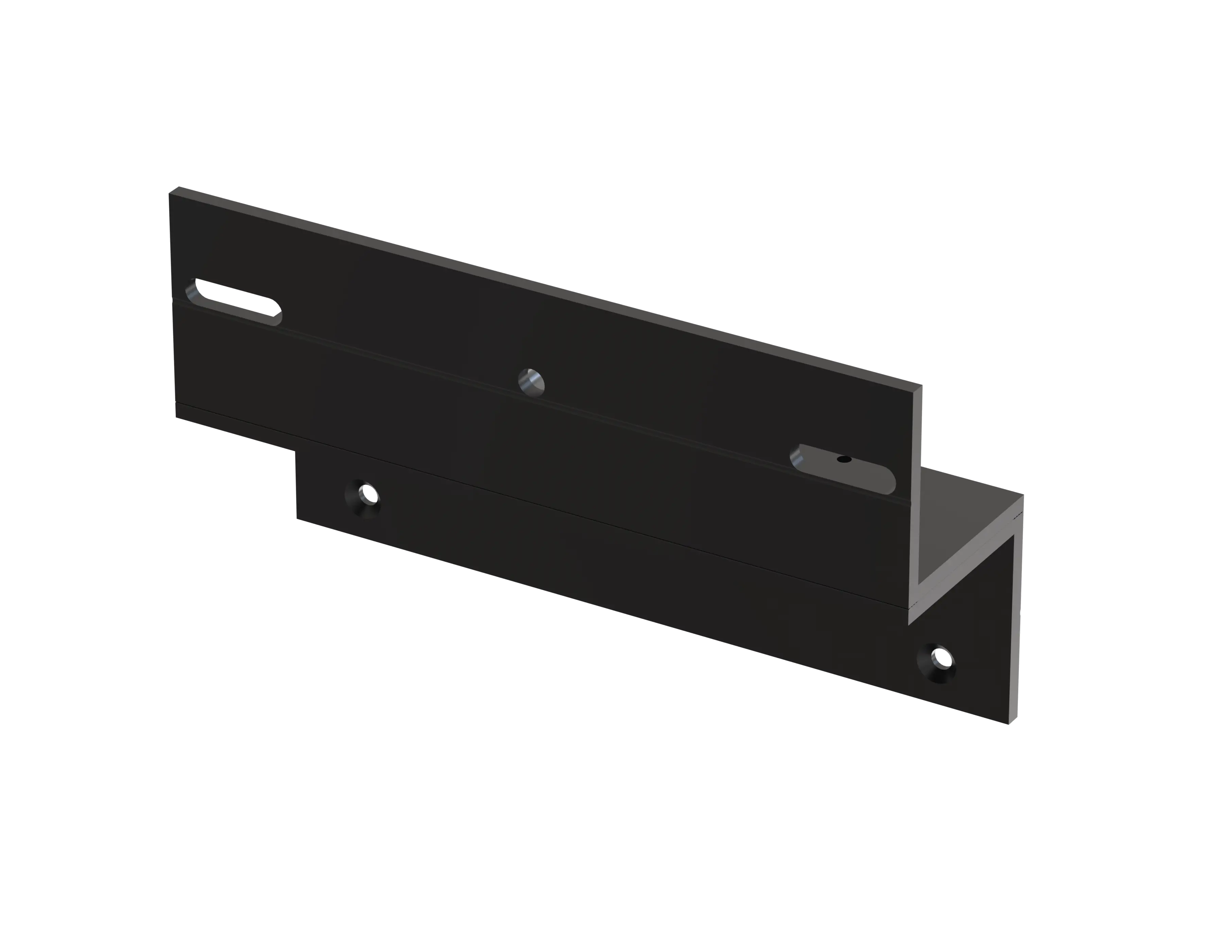 Equerre Z ajustable pour série V300 - Aluminium noir - SEWOSY - V300ZN