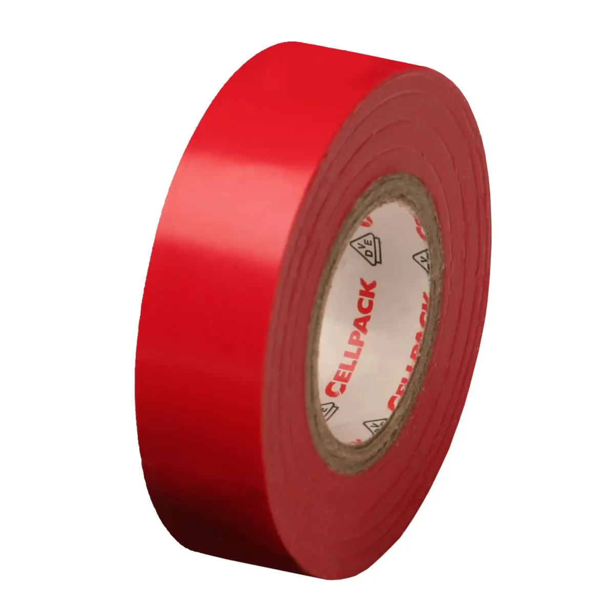 Ruban adhésif rouge - 15 mm x 10 m - CELLPACK - 58190001