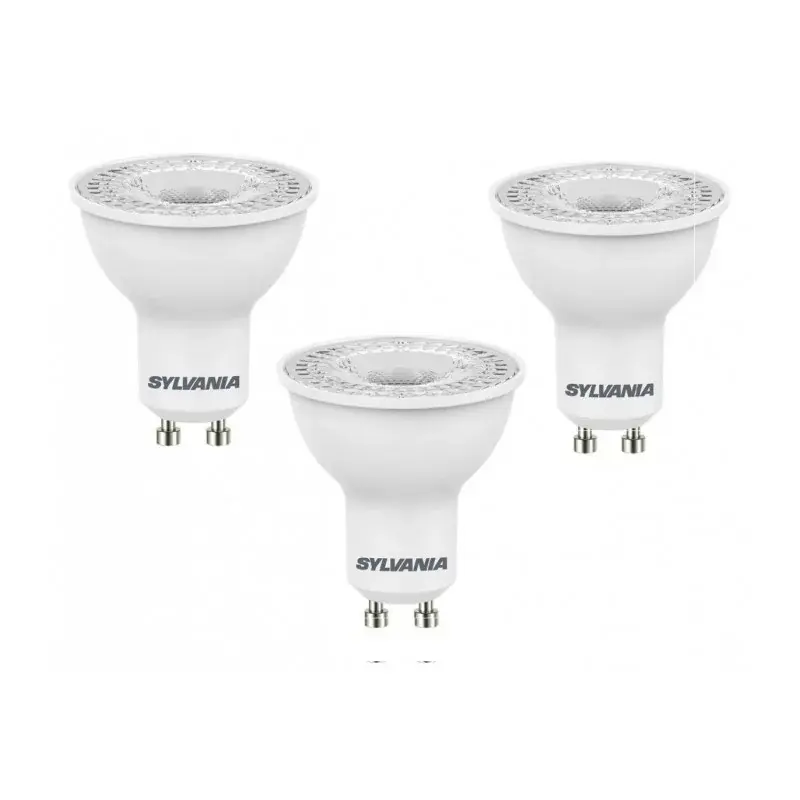 Spot LED GU10 blanc froid - 345 lumen 5 W - Lot de 3 - SYLVANIA - 68827439