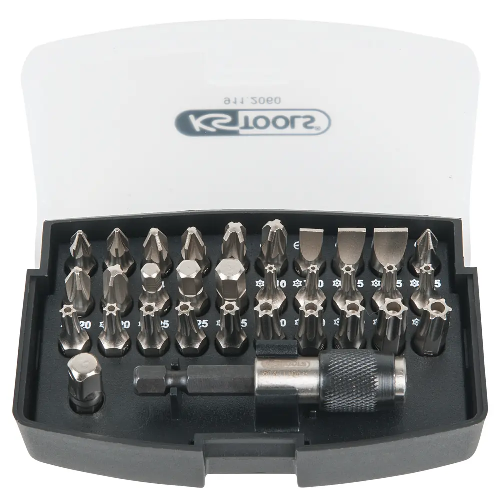 Mini coffret d'embouts de vissage et porte-embouts 1/4'', 32 pcs - KSTOOLS - 911.2060