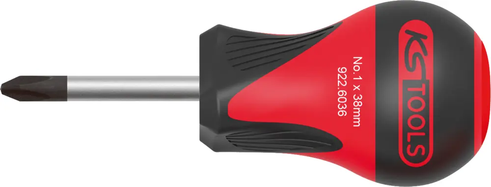 Tournevis Ultimate Tom Pouce Phillips, PH1 - lame 38 mm - KSTOOLS - 922.6036