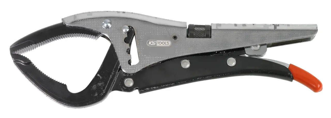 Pince étau à bec extra-long, 0-100 mm, L.270 mm - KSTOOLS - 115.1139