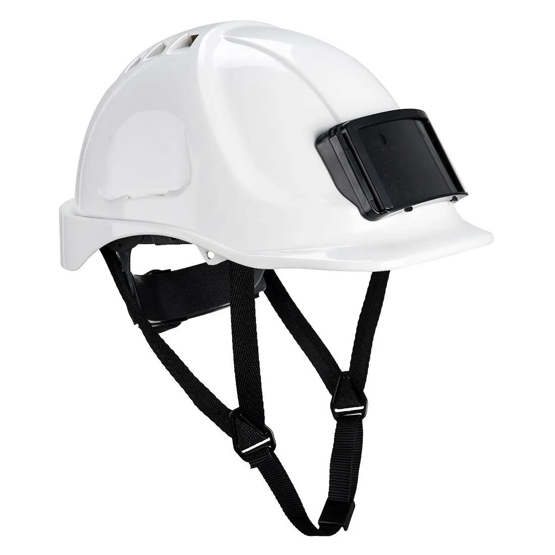 Casque porte badge jugulaire 4 point PB5 Blanc - PORTWEST - PB55WHR
