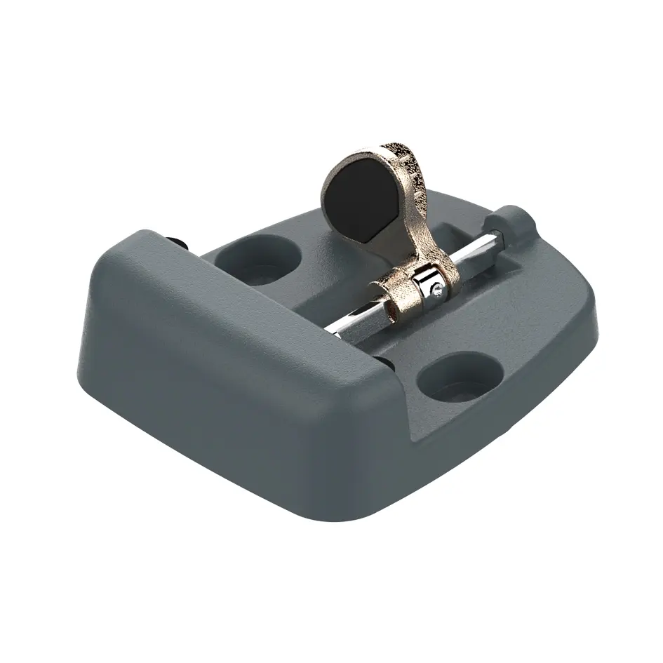 Sabot tourniquet large en aluminium - noir RAL 9005 fine texture - TIRARD et BURGAUD - SAU001N5FTCU
