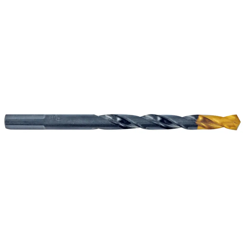  Foret métaux taillé meulé HSS -Revêtu en bout TiN 6x93MM - TIVOLY - 11453120600