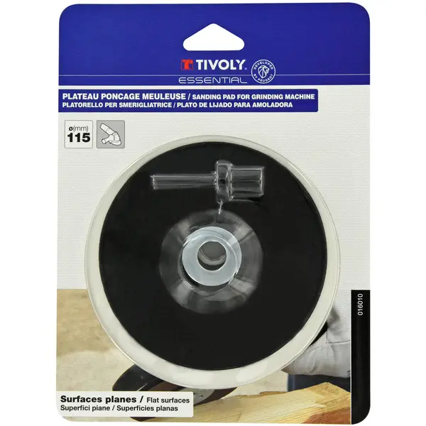 Plateau ponceur caoutchouc Meuleuse - M14 Ø 115mm