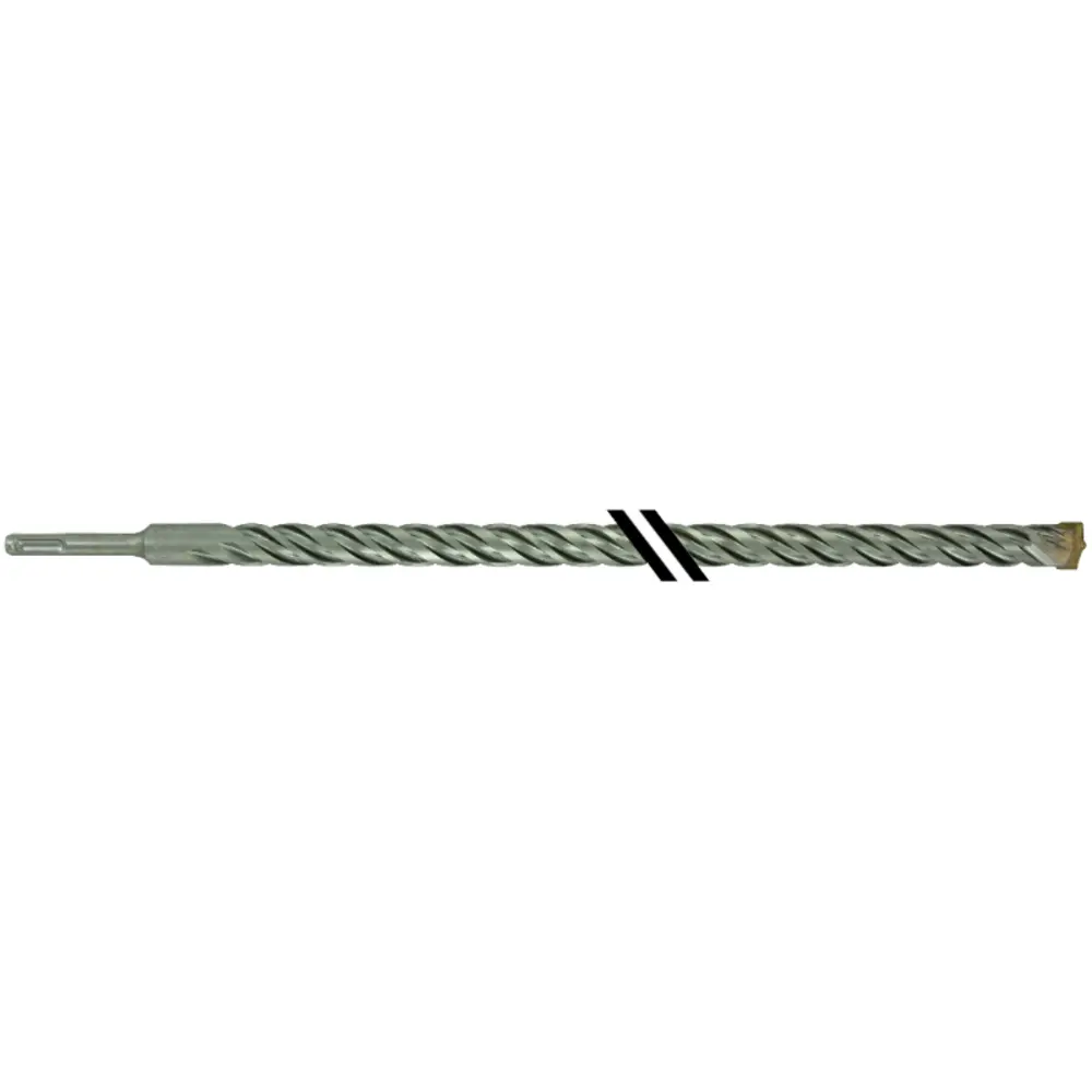 Foret bétons 2 taillants SPEEDER2 L460mm Pointe de centrage SDS+ 20X460- TIVOLY - 10931432000