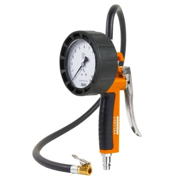 Pistolet de gonflage pour conpresseur - avec manomètre de précision - PEUGEOT PROFESSIONNELS - PPC00300001
