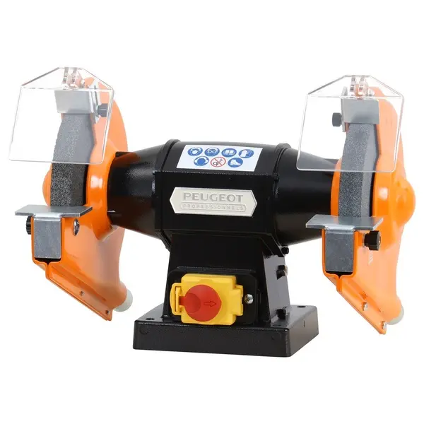 Touret 2 meules abrasives 200mm -PTMM200 - PEUGEOT - PPM00100002