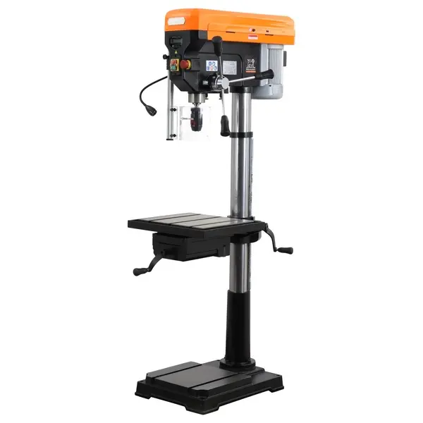 Perceuse à colonne capacité 30mm -400V triphasé - Course broche 120mm -table-étau lourde - PEUGEOT-  PPSC30TE