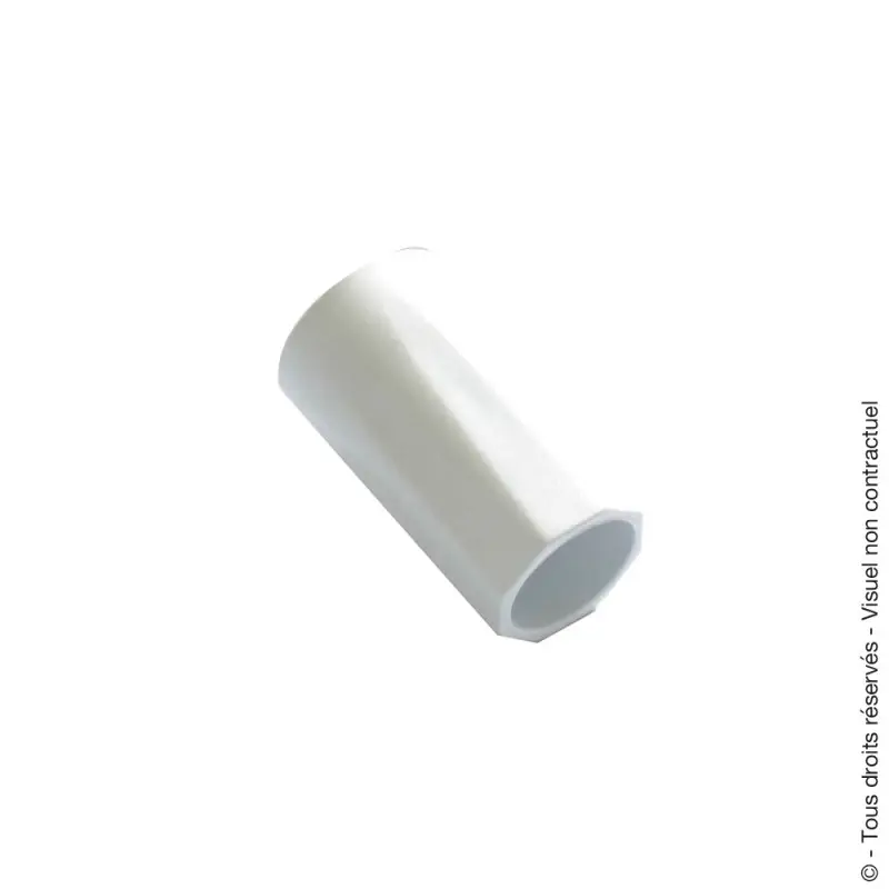 2 Butees lame finale L40mm blanc - TORBEL - 0851300