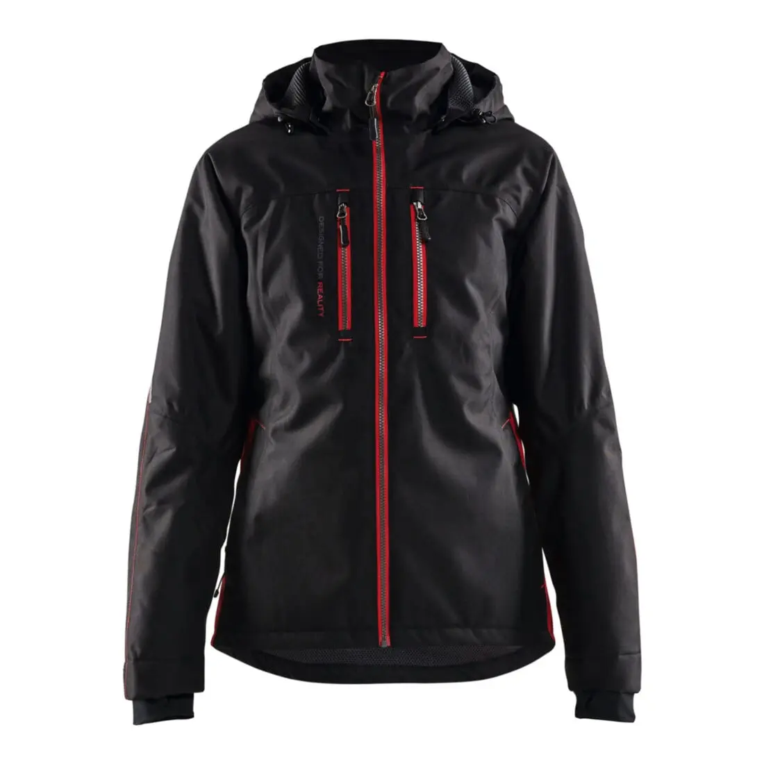 Veste unite doublée femme Noir/Rouge T.L - BLAKLADER - 497219779956