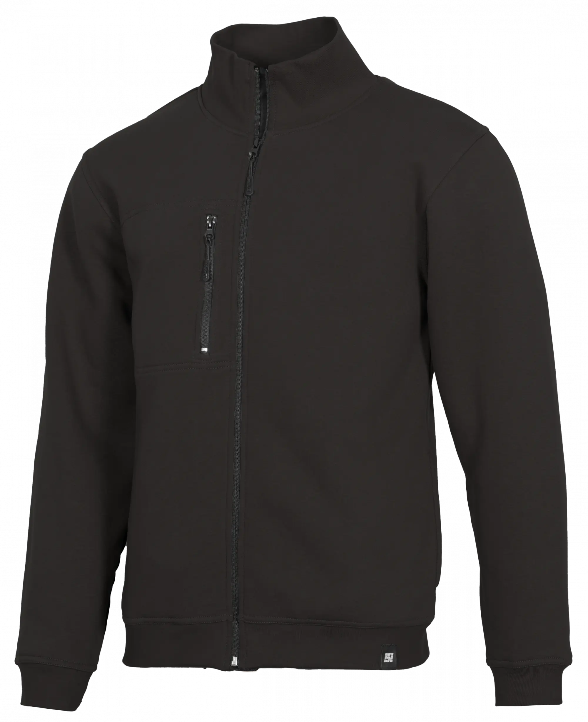 Sweat zippé gris anthracite avec membrane MAGELLAN - Tricots Bonnemaille - MAGELLAN 215