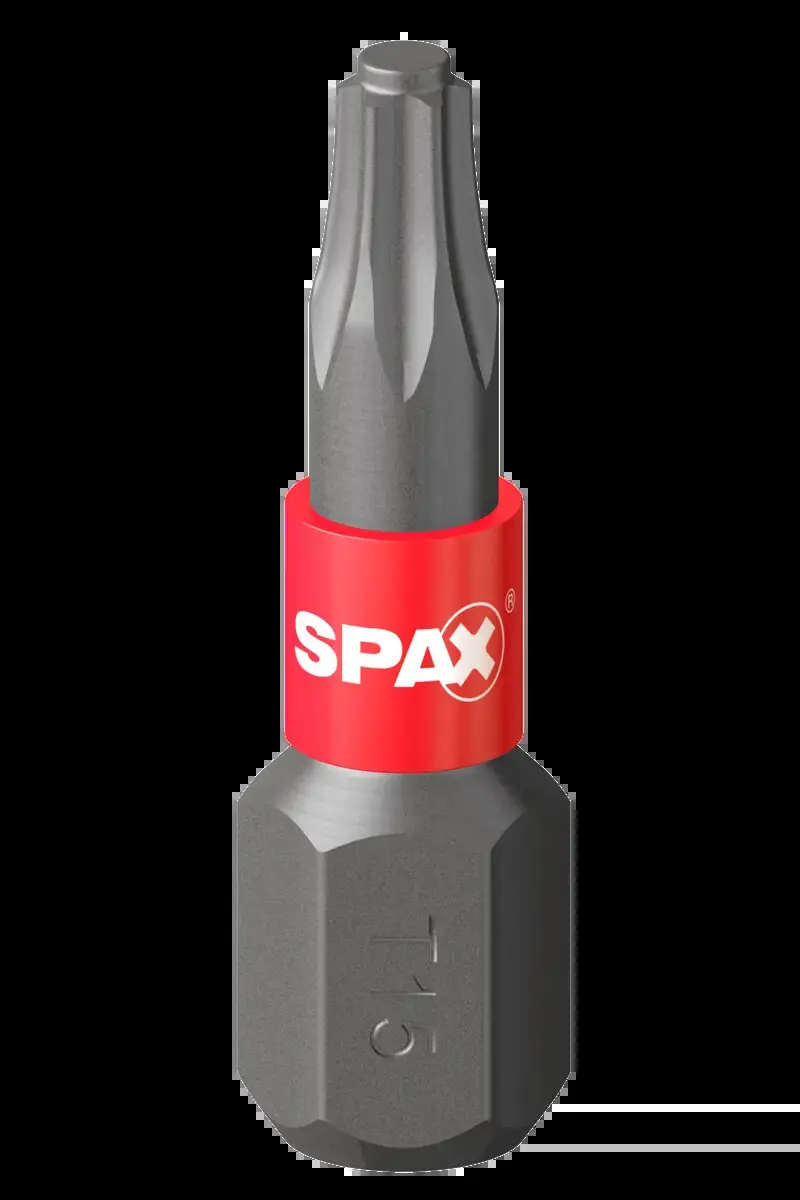 Embout de vissage T-STAR plus T 15, 25 mm - SPAX - 5000007899151