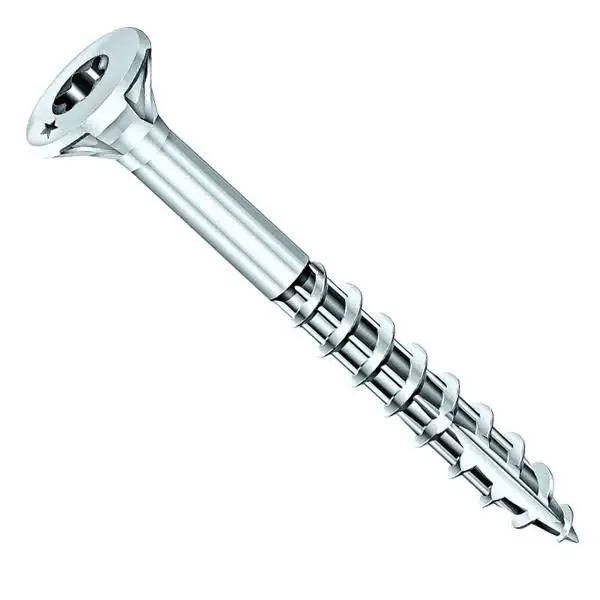 Vis à bois Rocket TF étoile AZ D.6 mm - Filetage partiel - Lot de 8 boites - VYNEX - 351400096788