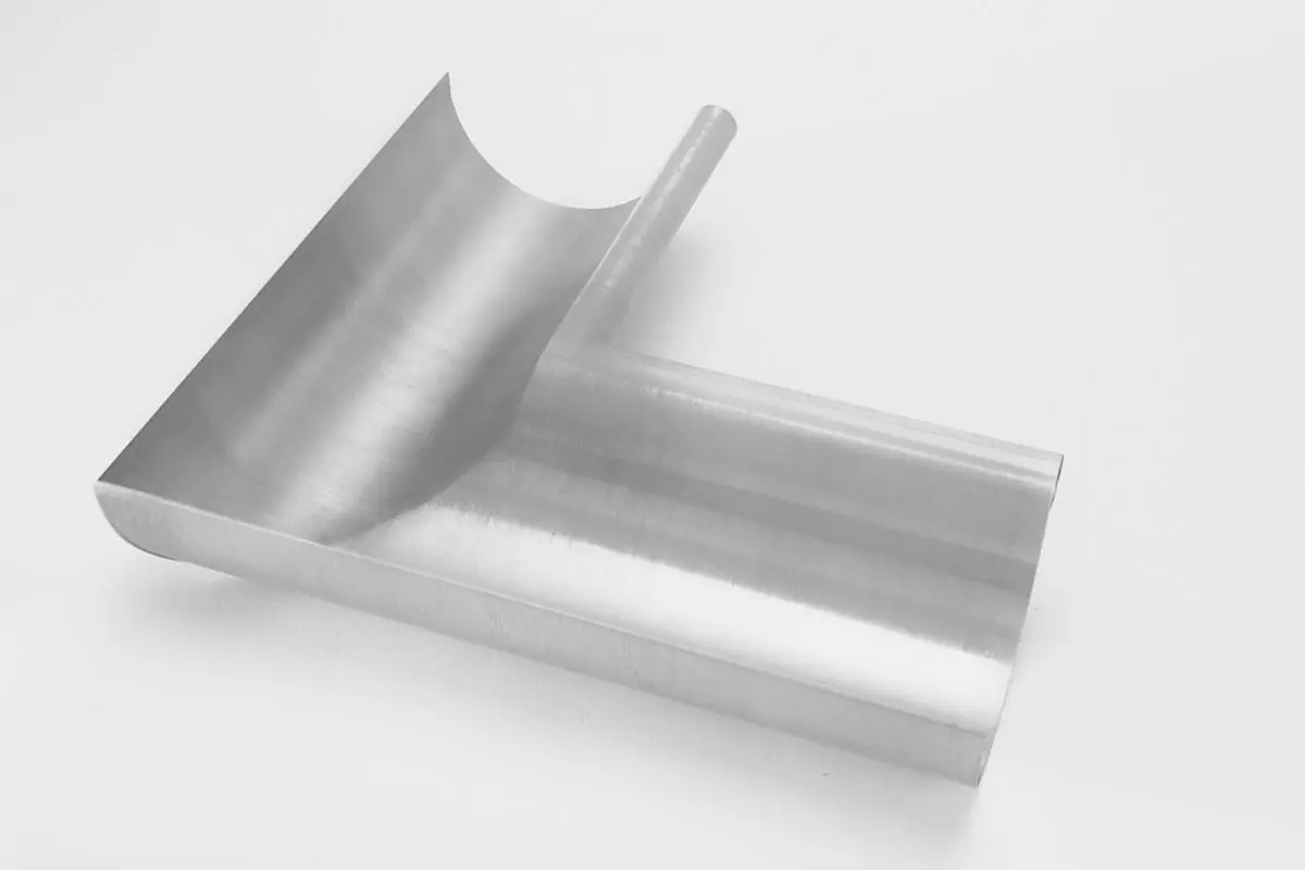 Equerre lyonnaise de 33 intérieure sans pince zinc naturel - VMZINC - 220030947