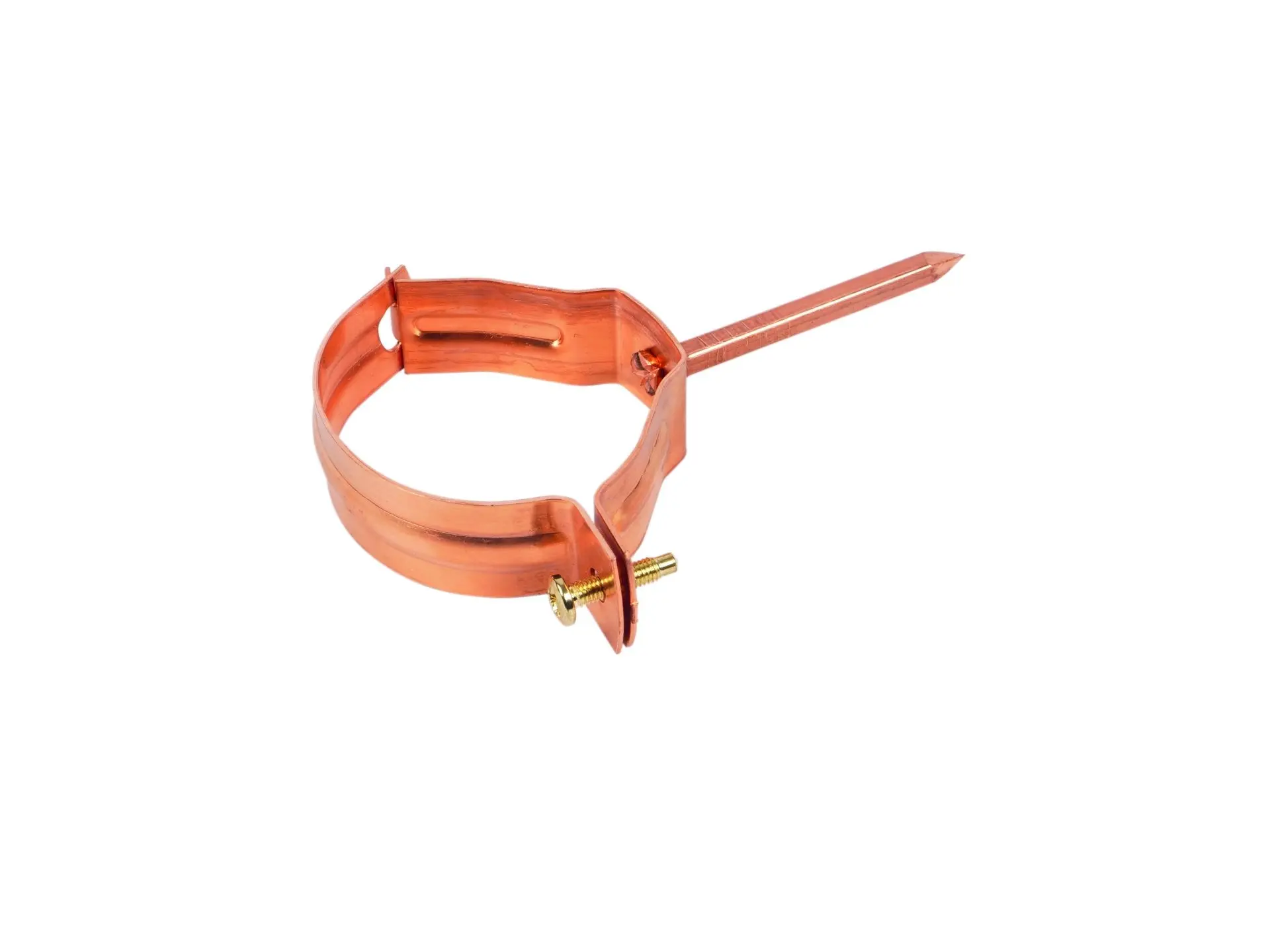 Collier cuivre rond D.80 à pointe non embouti - VMZINC - 220028697
