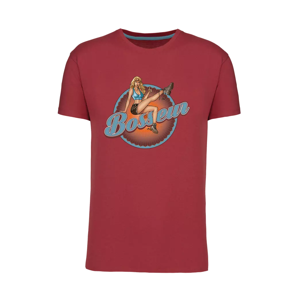 Tee-shirt de travail BOSSEUR Pin-up 2024 - 12216
