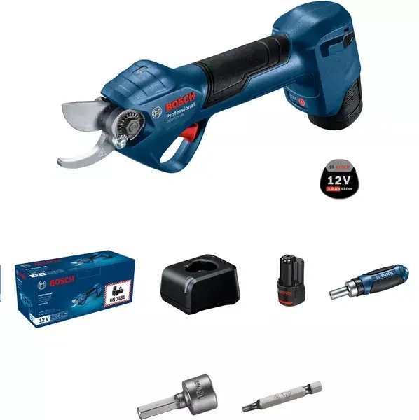 Élagueur sans fil Pro Pruner GGP 12V-25 Professional avec 2 Batteries + 1 Chargeur - BOSCH - 06008D8100