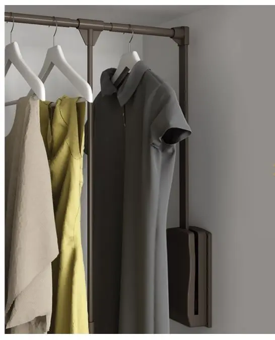 Penderie Rabattable Couleur Moka