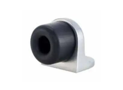 Butoir équerre 50mm caoutchouc noir